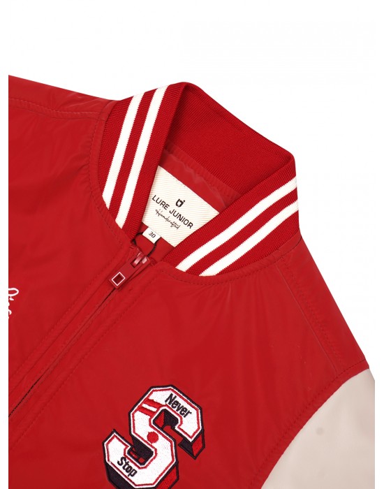 Boys Jacket Sporty Candy Red